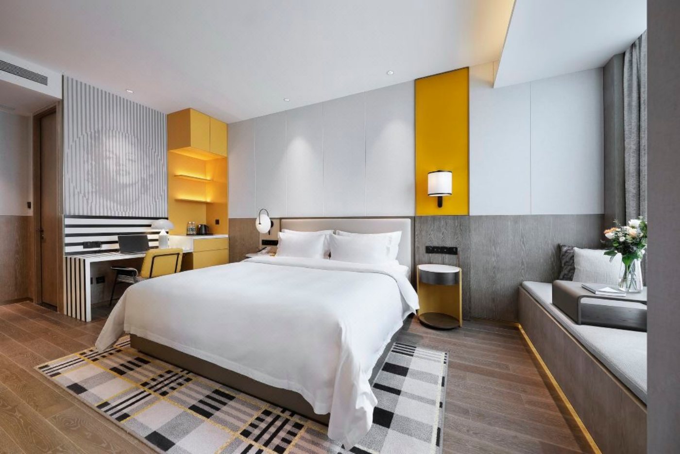 青島創智君亭酒店家具