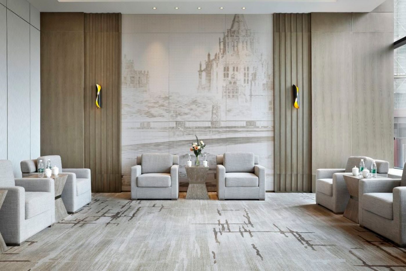 青島創智君亭酒店家具